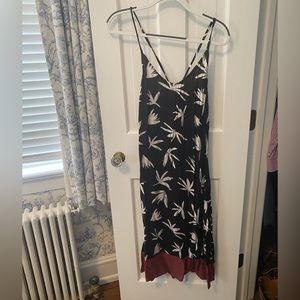 O’Neill beach dress tank top cross-tie back